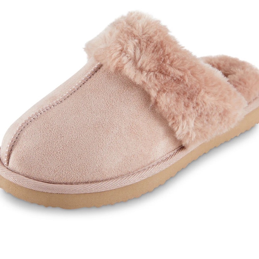 Dream Toes Women's Vegan Leather EVA Scuff Slipper size 8 pink - Picture 2 of 9